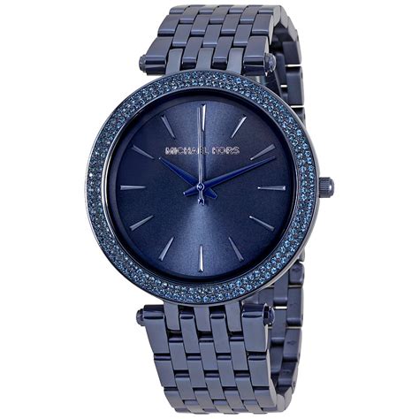 michael kors mini darci watch silver uk|Michael Kors darci blue.